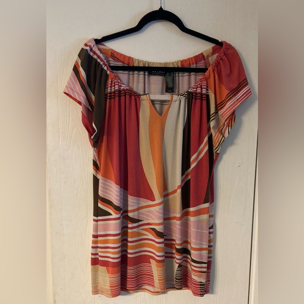Axcess by Liz Claiborne Striped Top